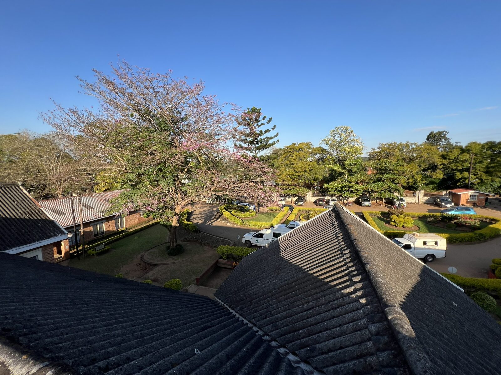 Hospital buildings and grounds on the Malamulo campus