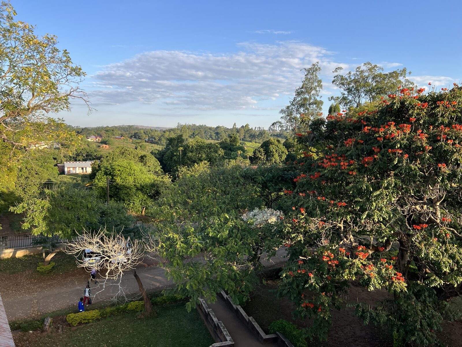 The Malamulo campus and surrounding landscape
